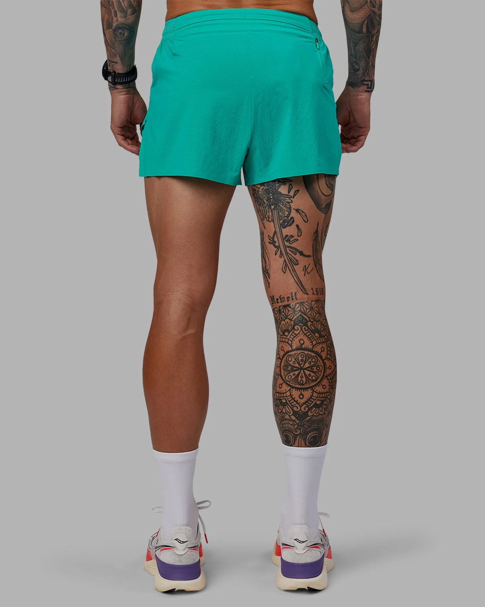 Mens Atlantis Race Day 3” Lined Running Shorts - Lightweight & Breathable Performance Gear