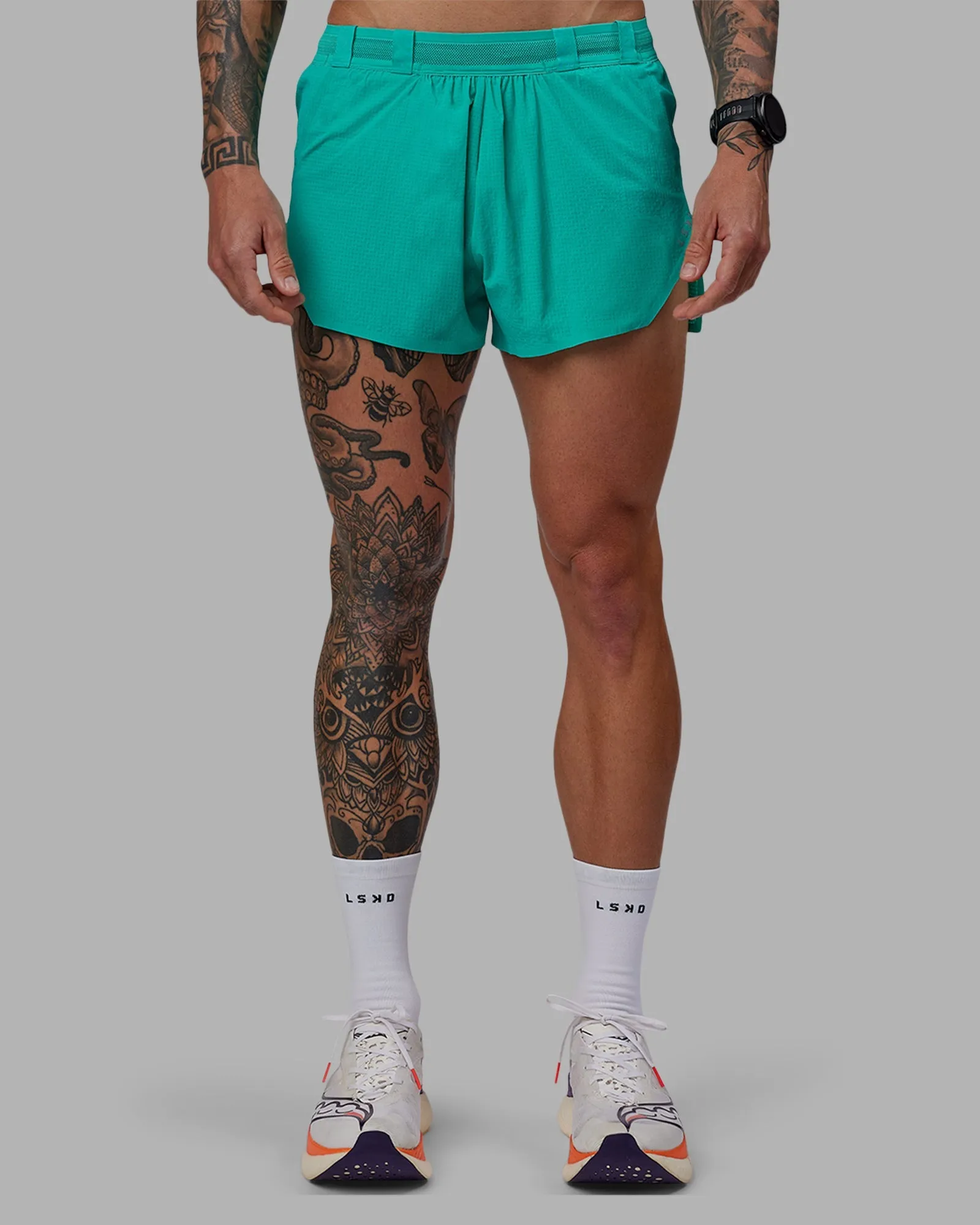 Mens Atlantis Race Day 3” Lined Running Shorts - Lightweight & Breathable Performance Gear