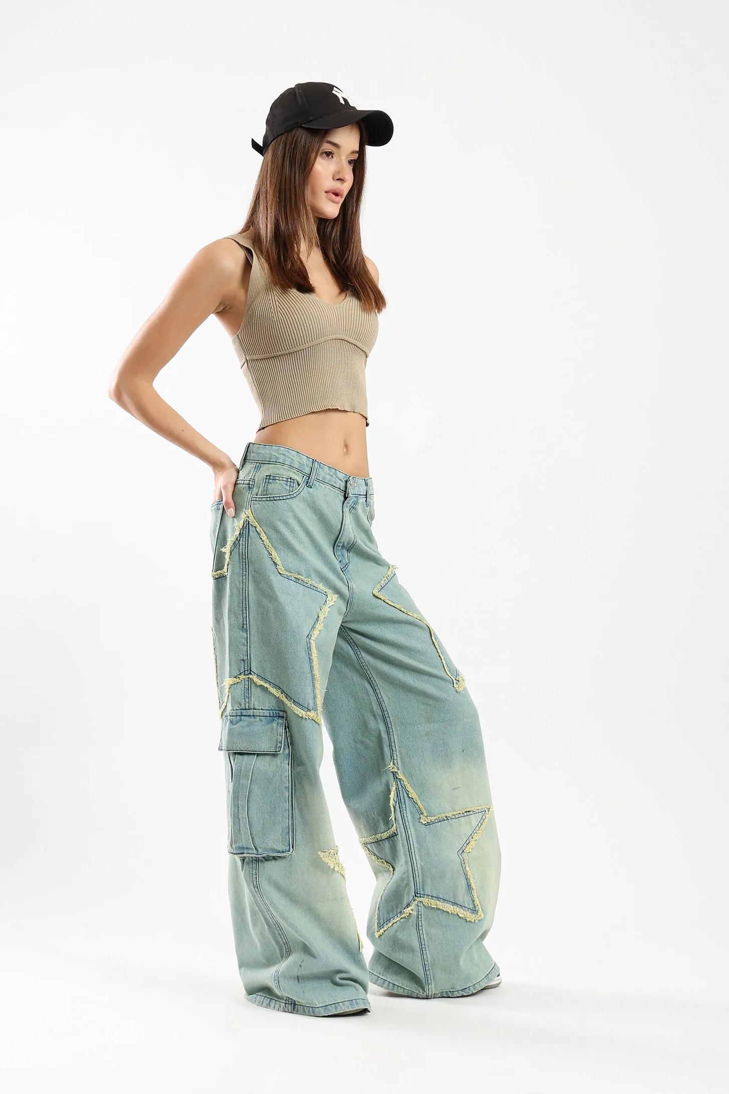 STARSTRUCK DISTRESSED JEANS