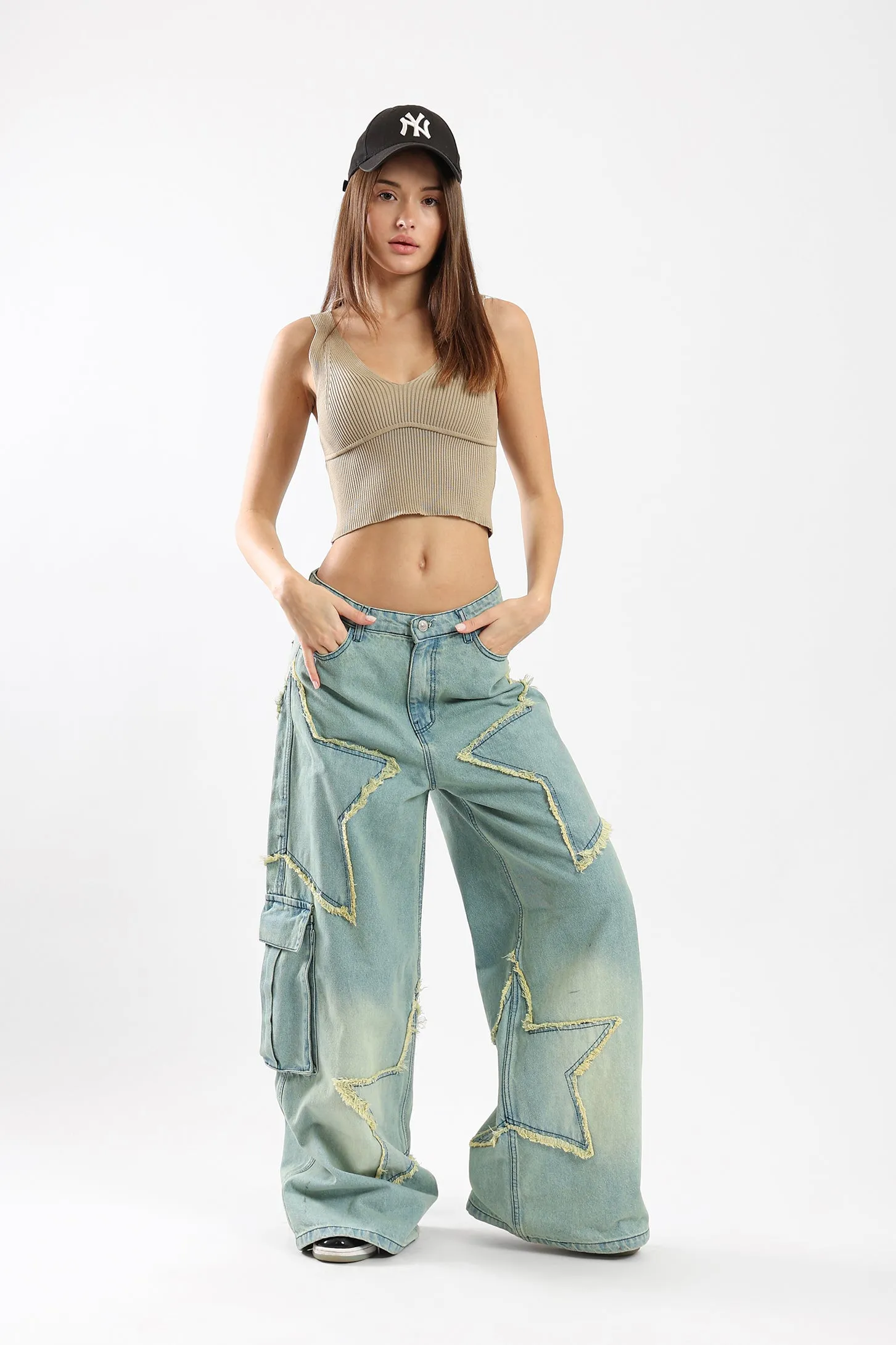 STARSTRUCK DISTRESSED JEANS