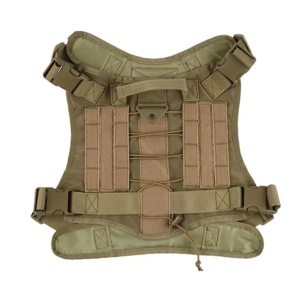 Tactical Adjustable Breathable Service Dog Vest