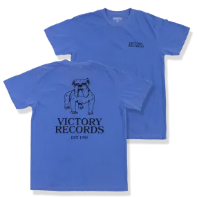 Victory Records Distressed Vintage T-Shirt (Blue)