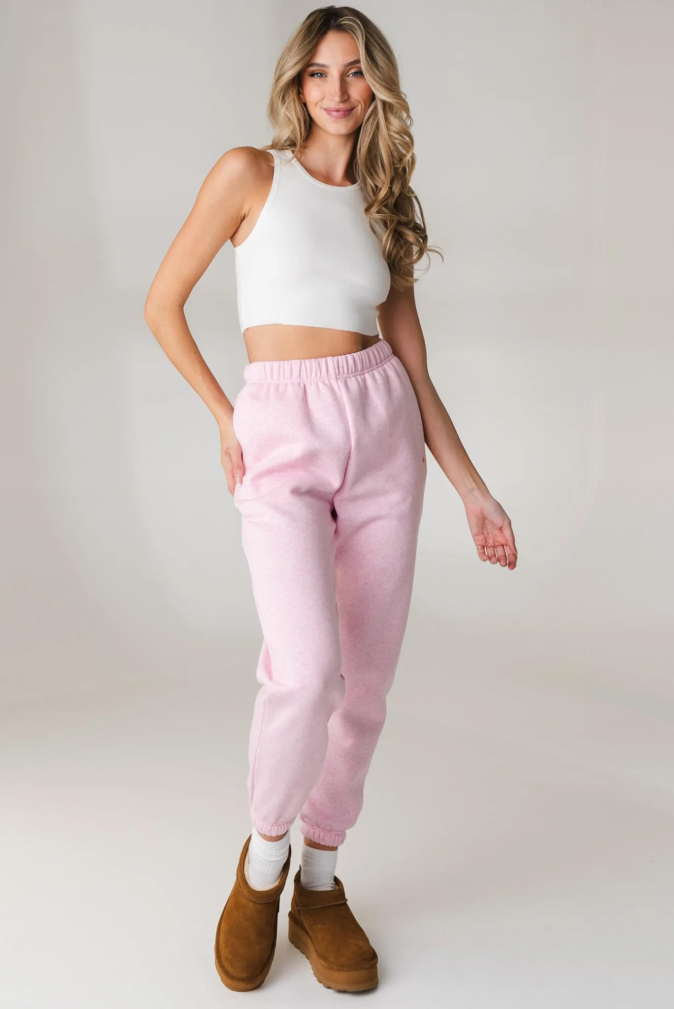 Vitality Uni Cozy Jogger - Bubblegum Marl