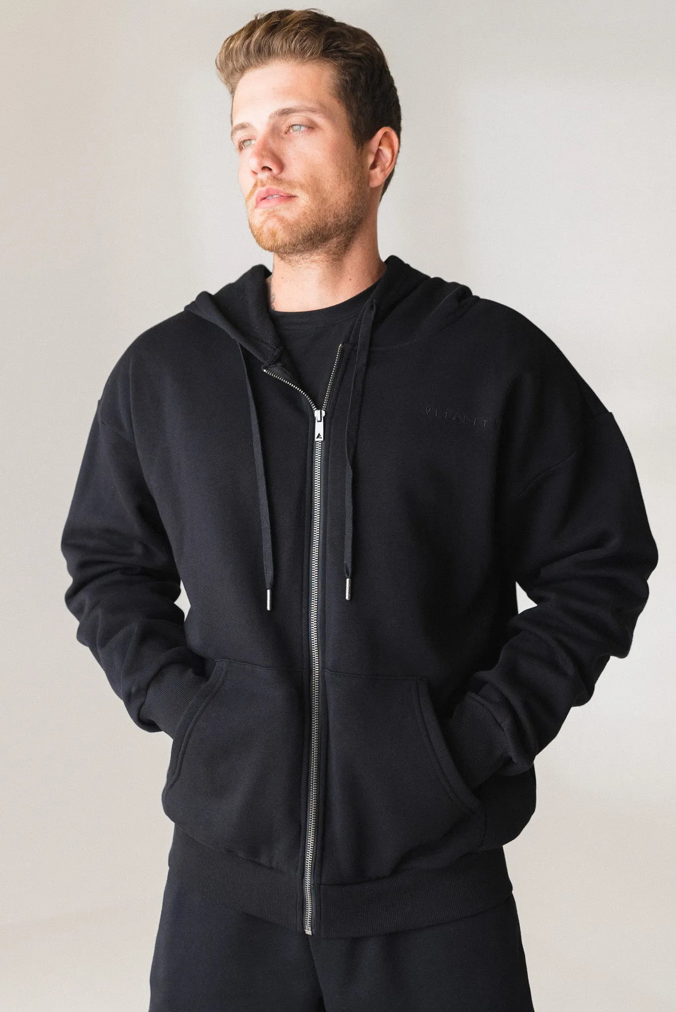 Vitality Uni Cozy Zip - Midnight