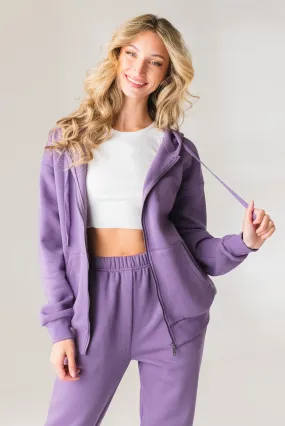 Vitality Uni Cozy Zip - Violet