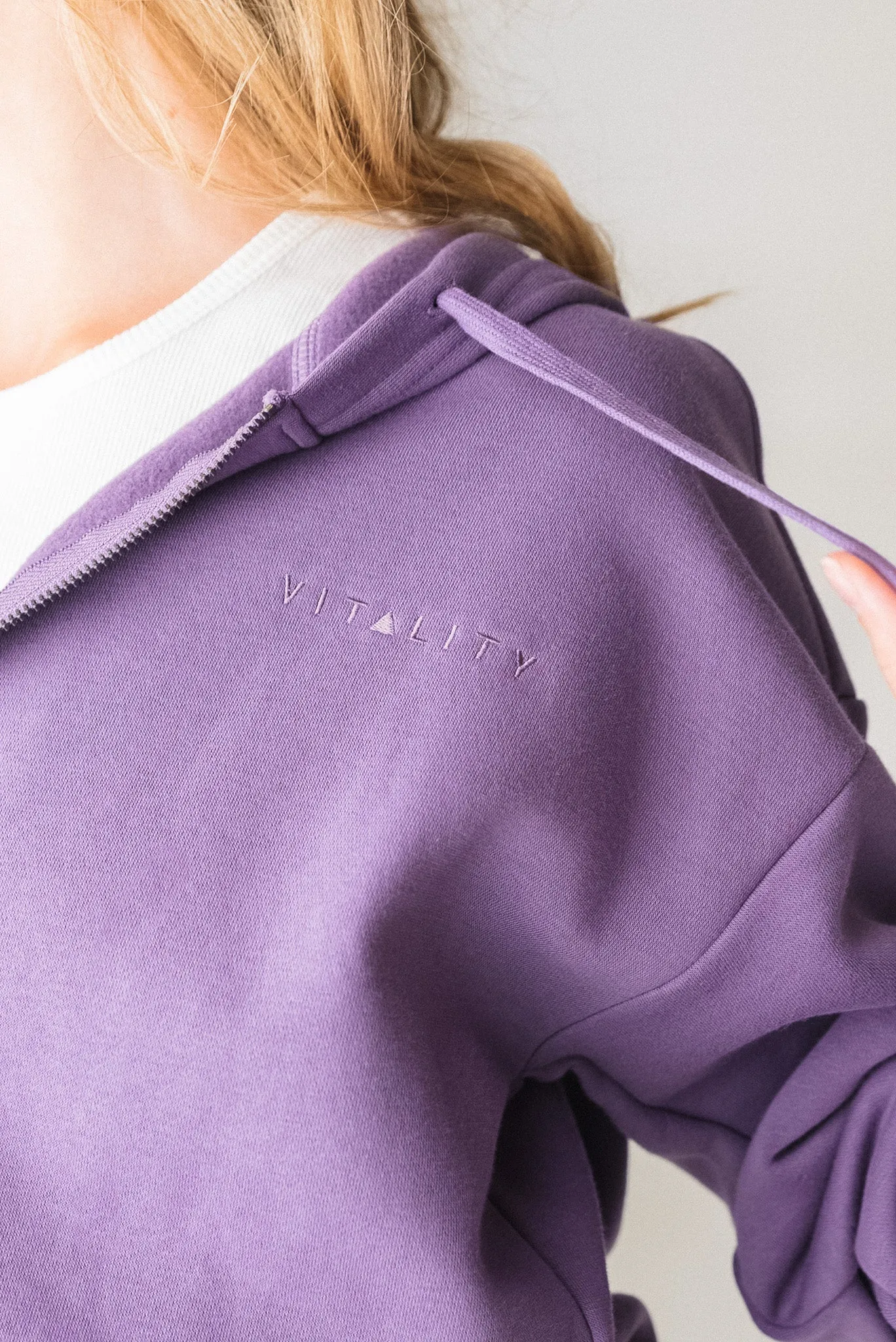 Vitality Uni Cozy Zip - Violet