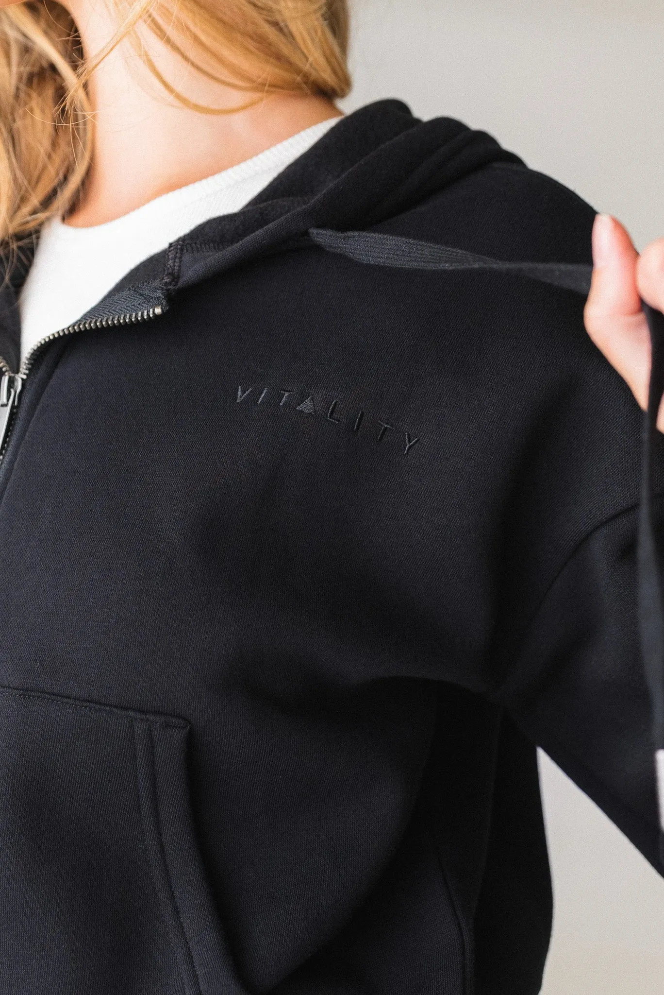 Vitality Women's Cozy Zip - Midnight