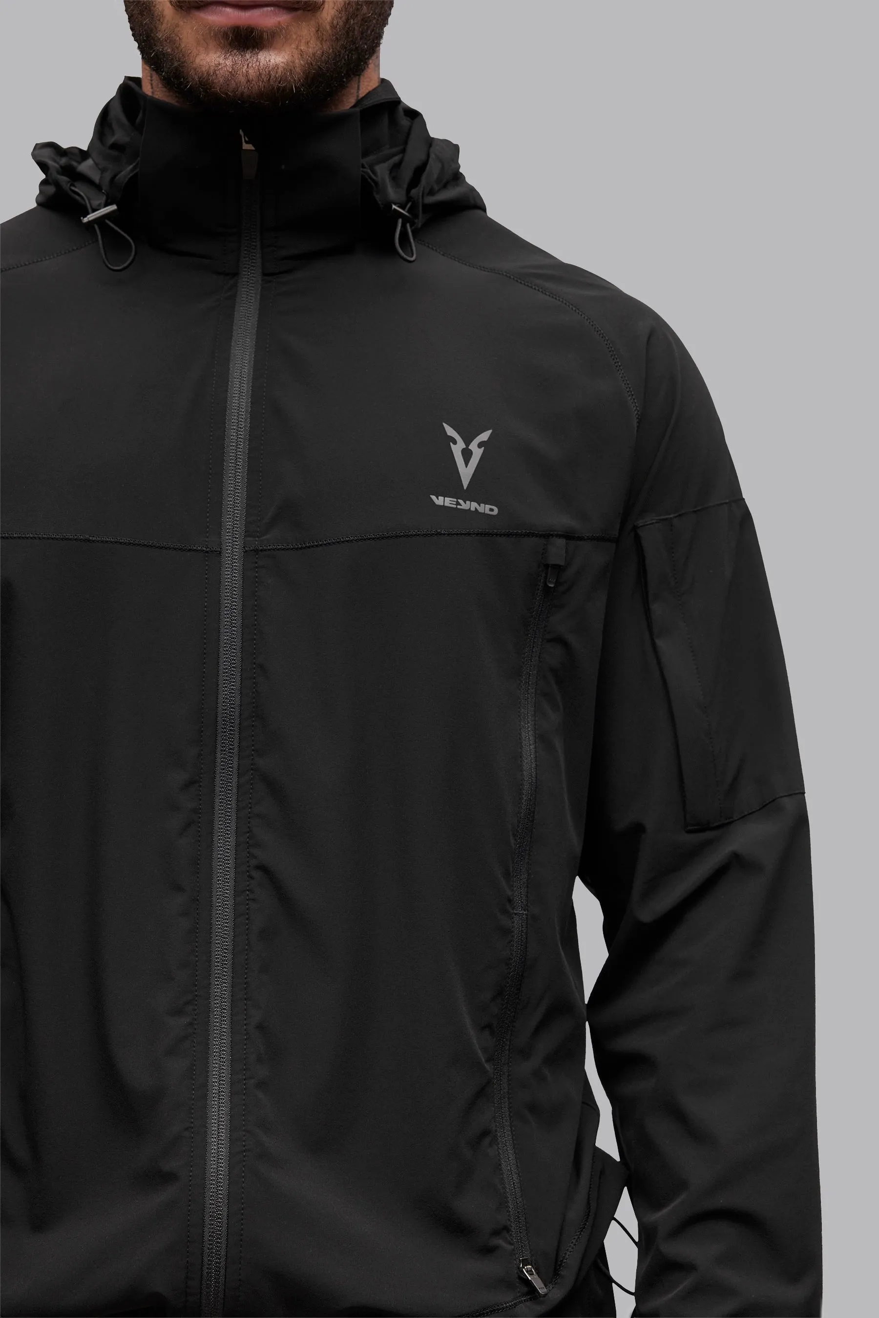 V_LYTE RUNNING JACKET - Black