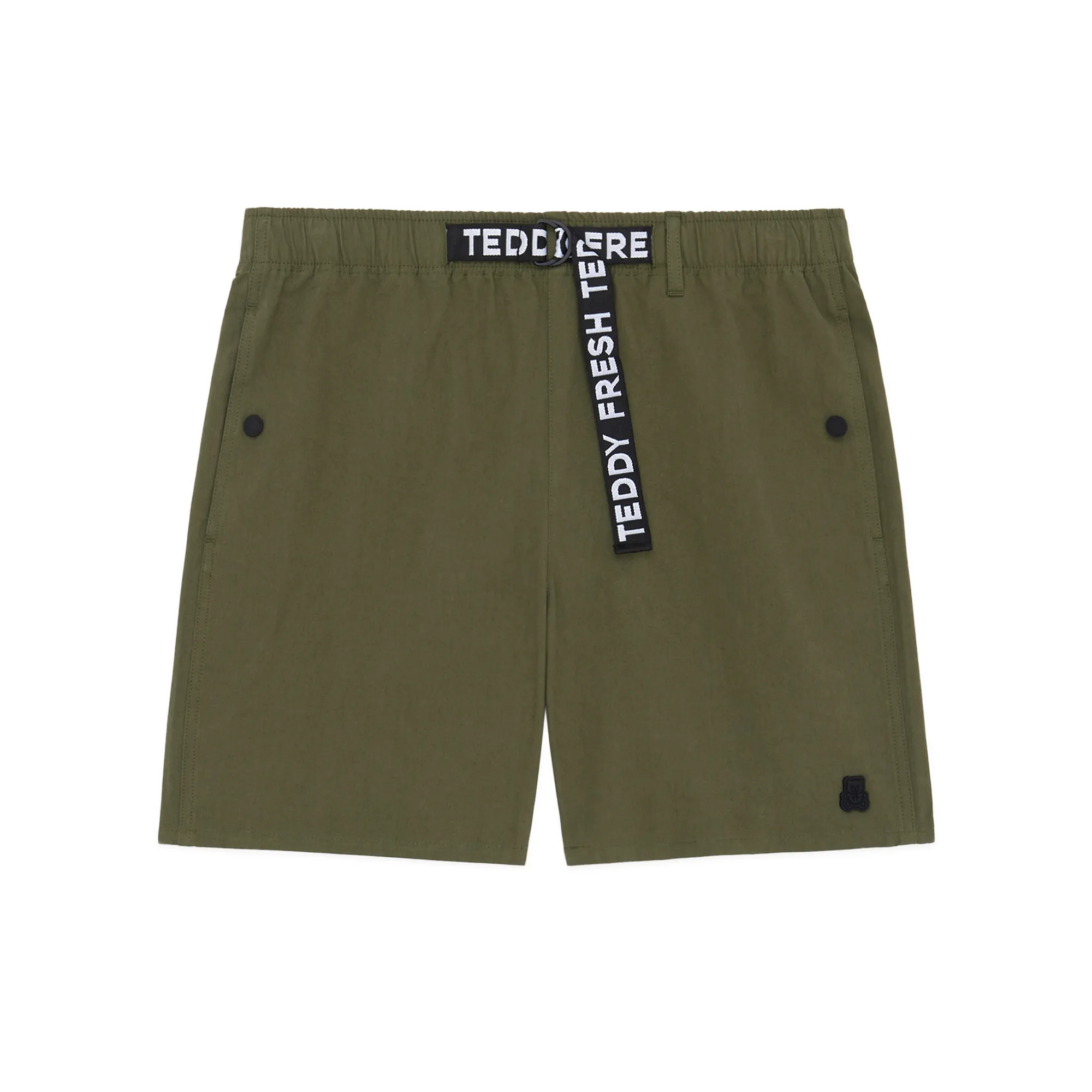 Webbing Belt Cotton Shorts