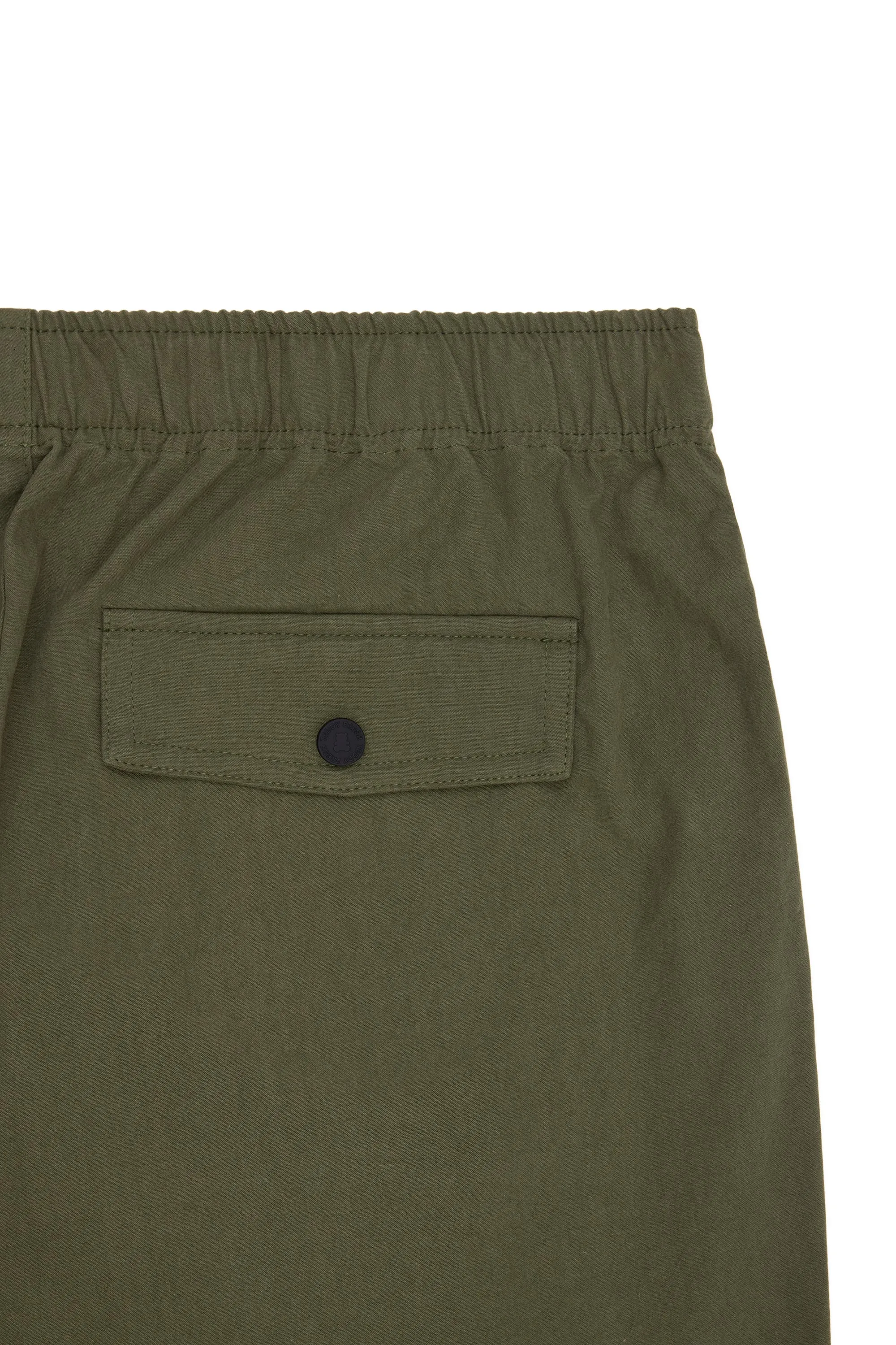 Webbing Belt Cotton Shorts