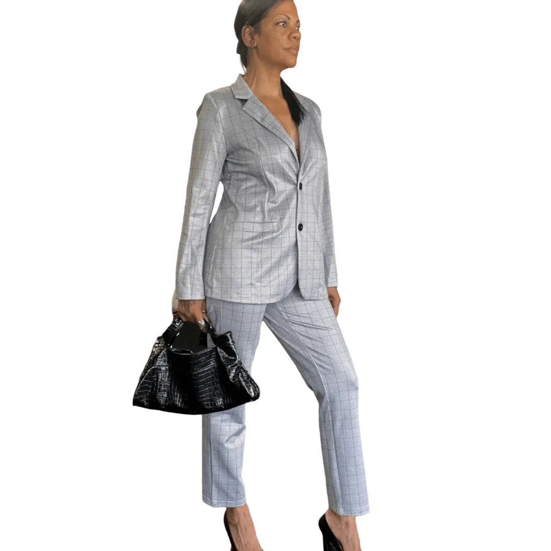 Women 2 Piece Casual Business Suit