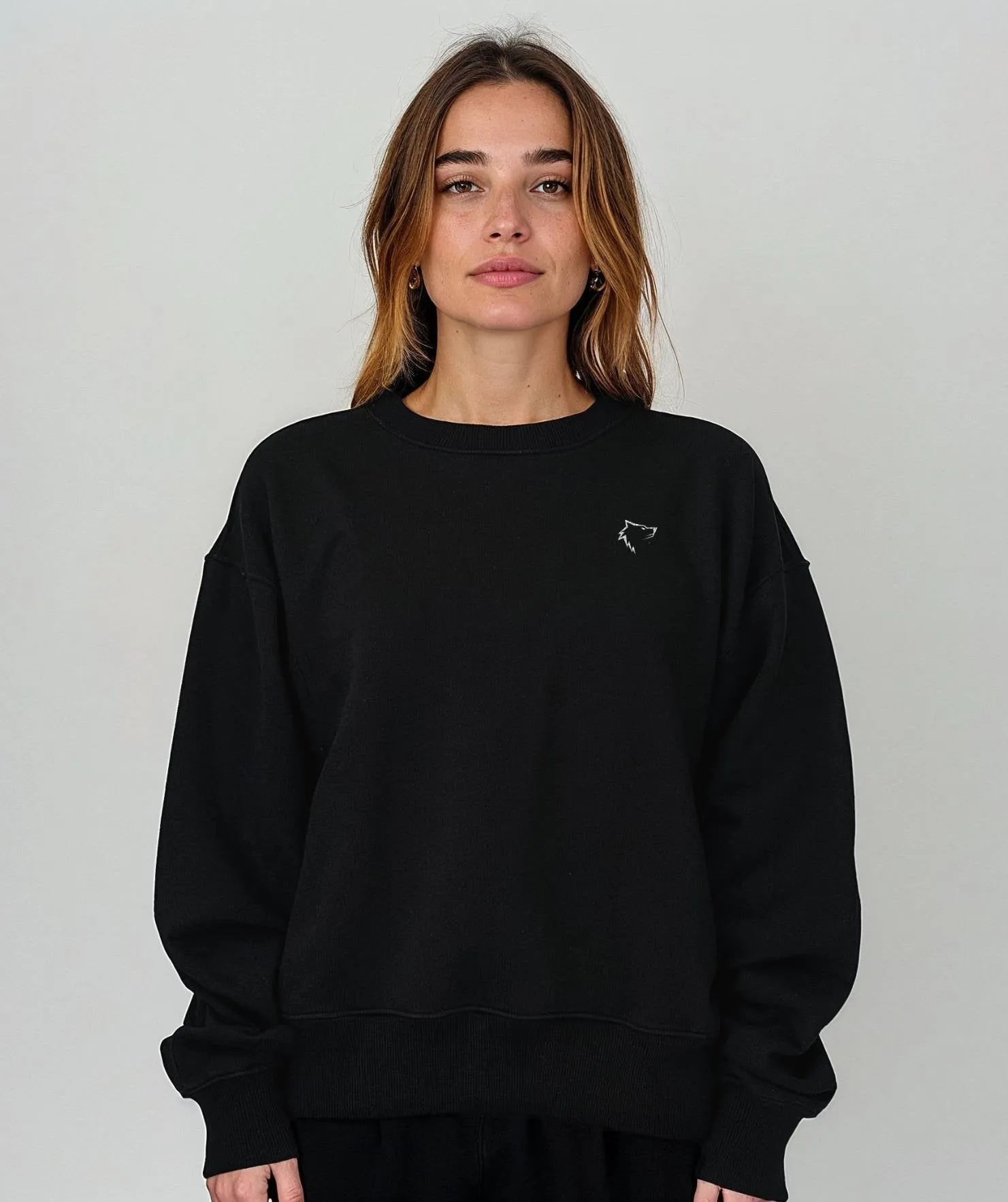 Women Sweatshirt - Black