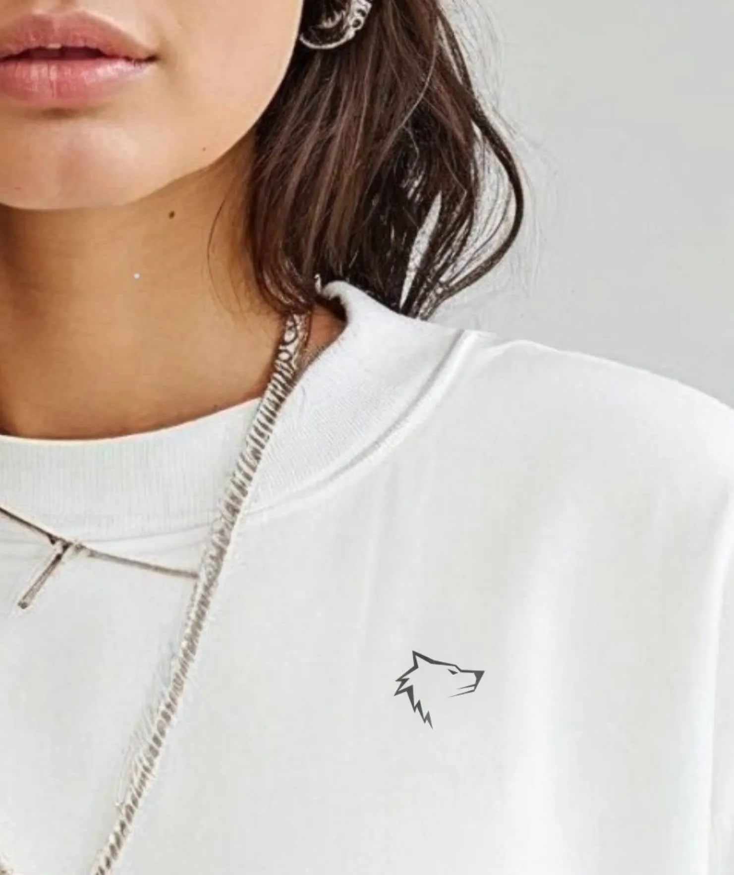 Women Sweatshirt - White