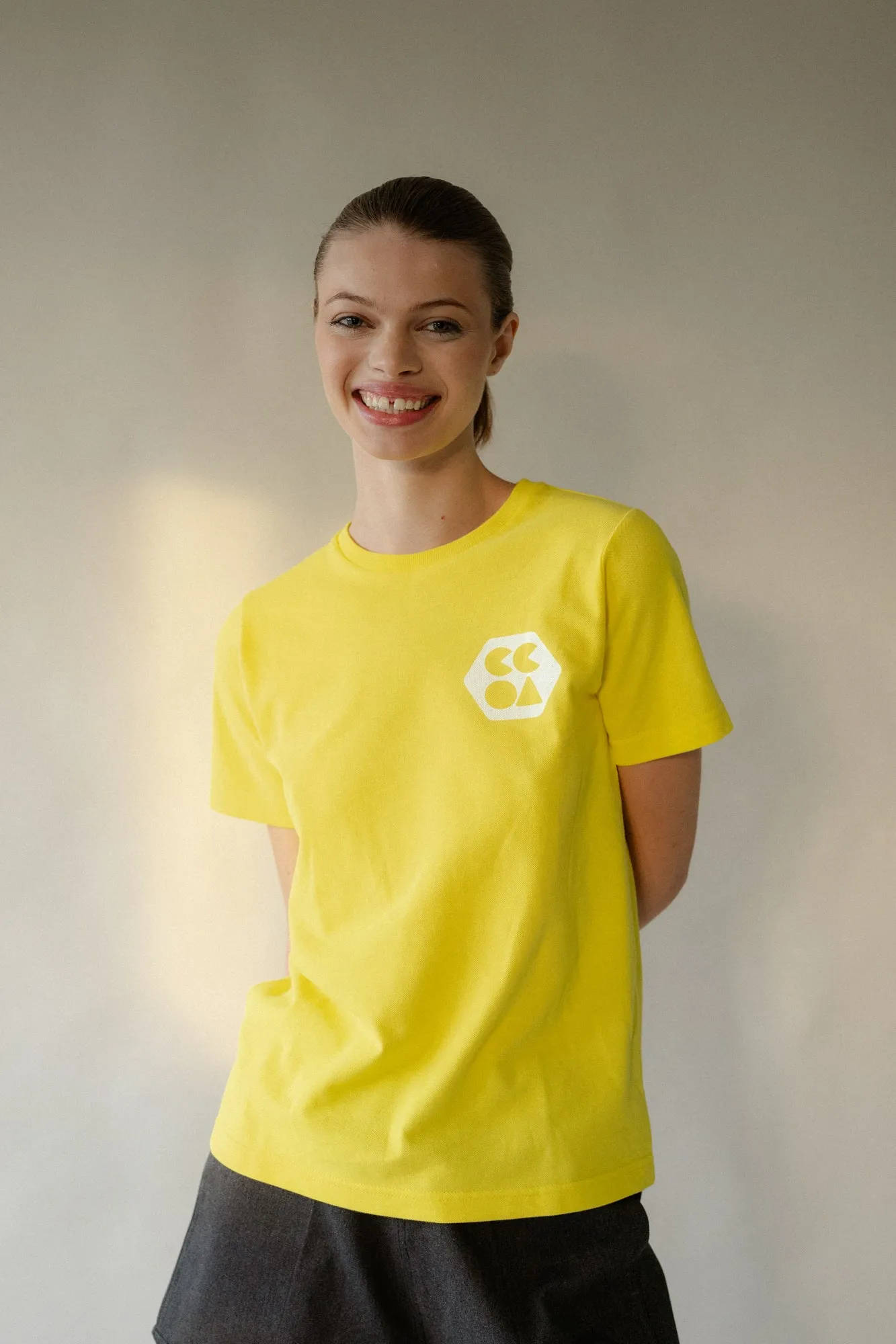 Women's Breathable T Shirt Plastic Free - Canary Yellow