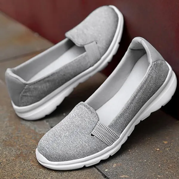 Women's Casual Shallow Mouth Breathable Low-top Sneakers 34207779S