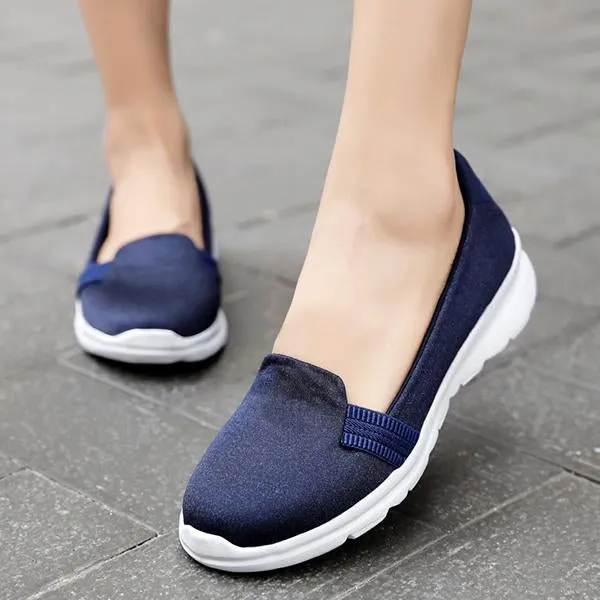 Women's Casual Shallow Mouth Breathable Low-top Sneakers 34207779S