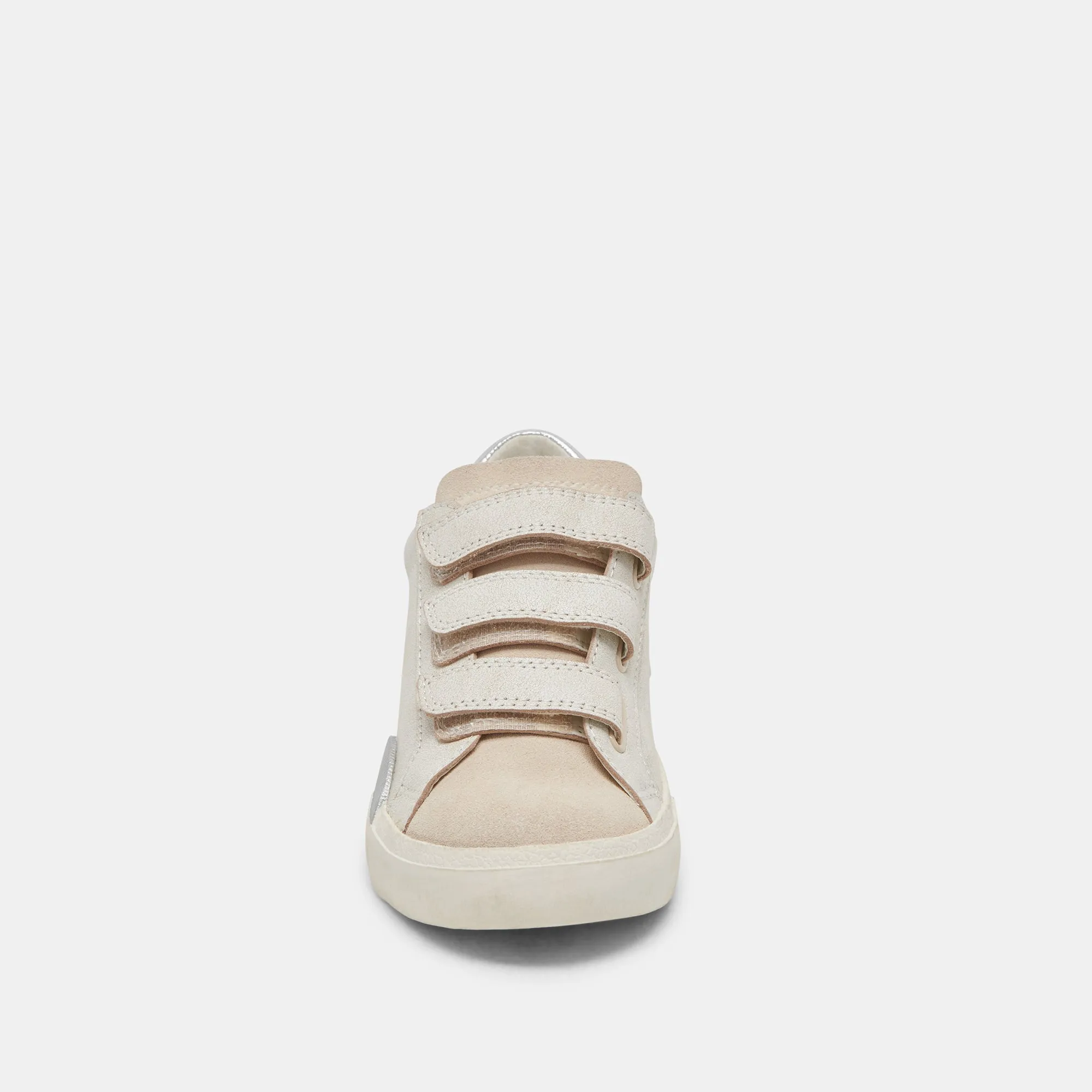 ZABOR SNEAKERS OFF WHITE DISTRESSED LEATHER - re:vita